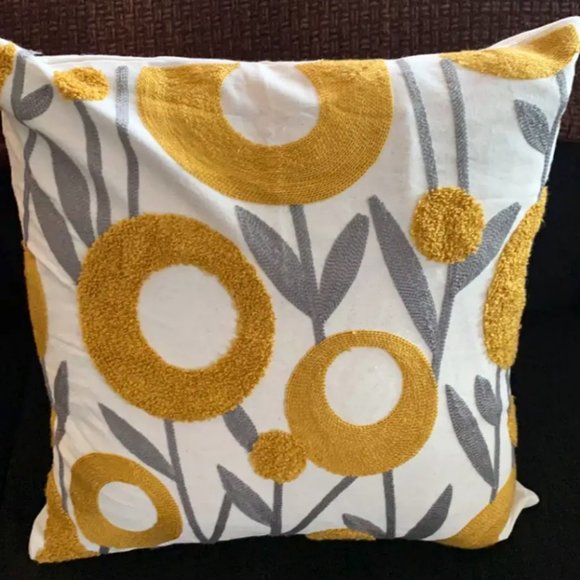 Modern Boho Decorative Throw Pillow Cover Case Accent Floral Mid Century Decor - Picture 4 of 15